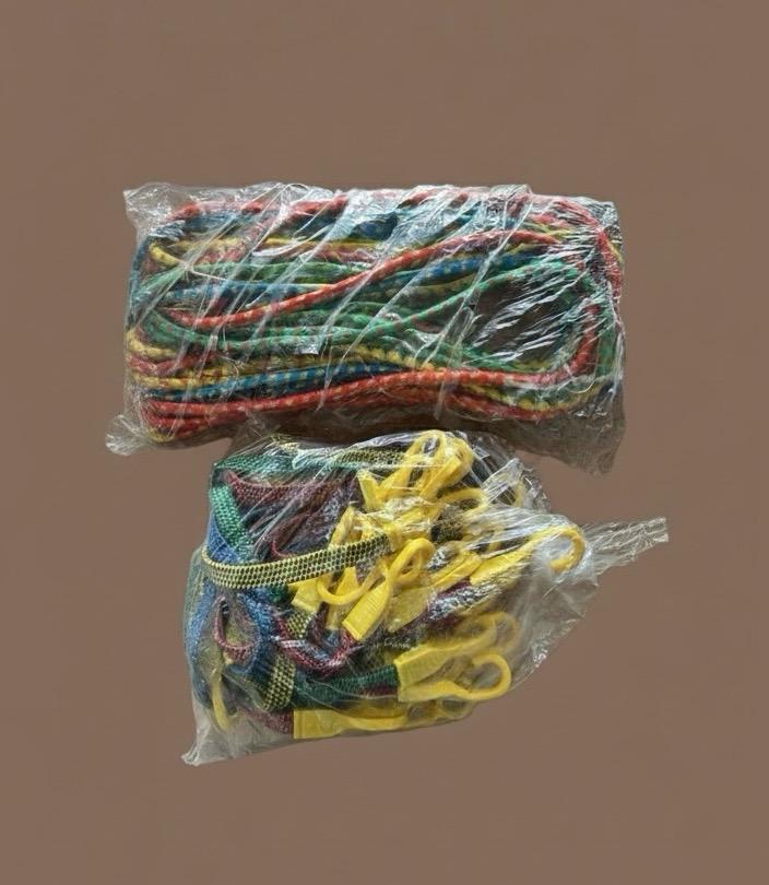 Cordes élastiques multicolores