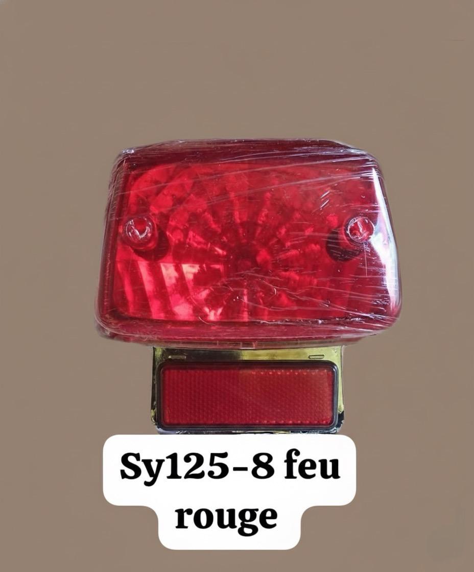Feu arrière rouge SY125-8