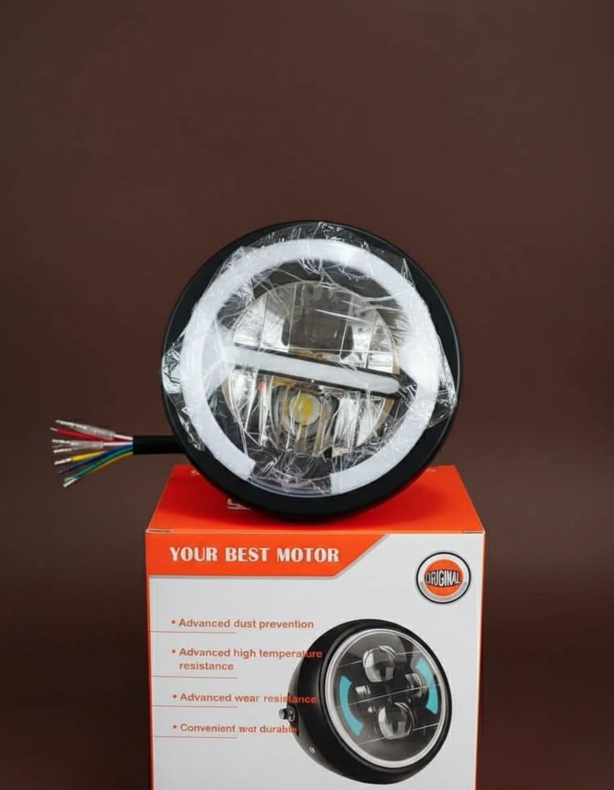 Phare LED pour moto