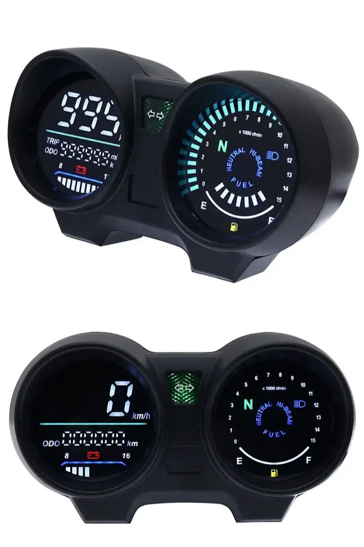 Compteur de moto digital