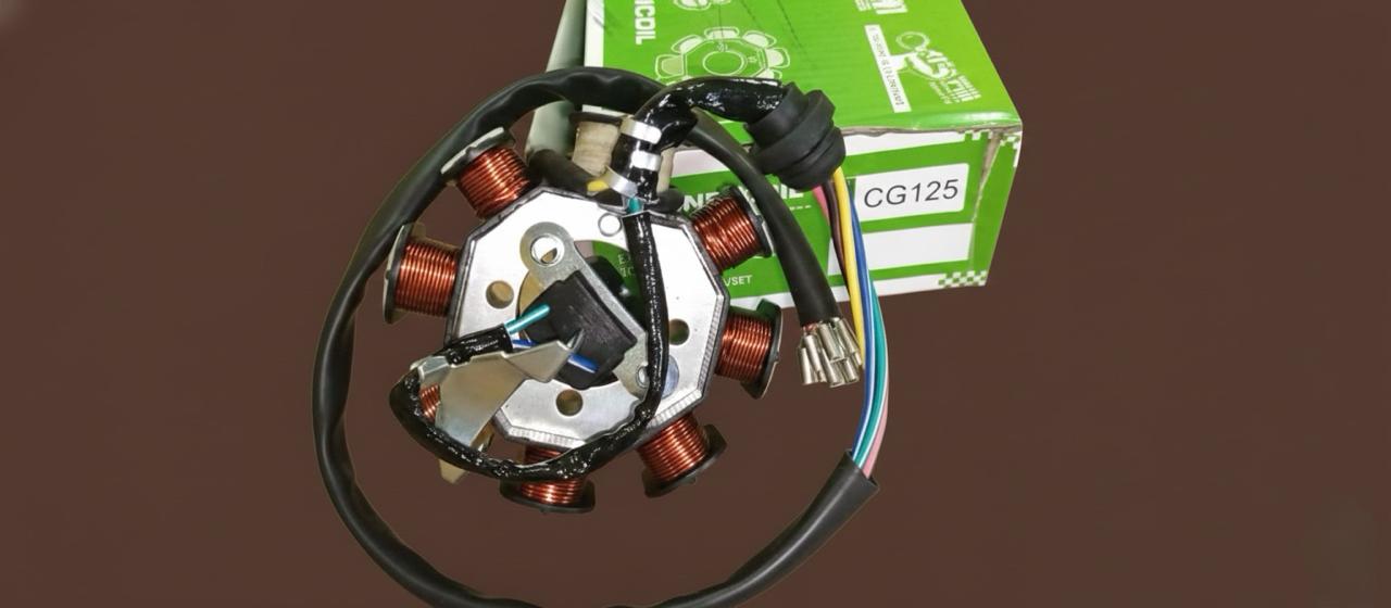 Stator pour moto CG125
