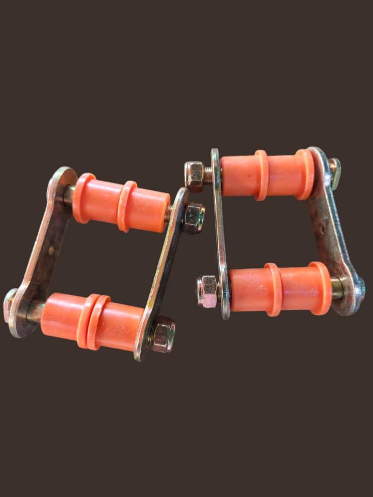 Attaches de suspension avec rouleaux