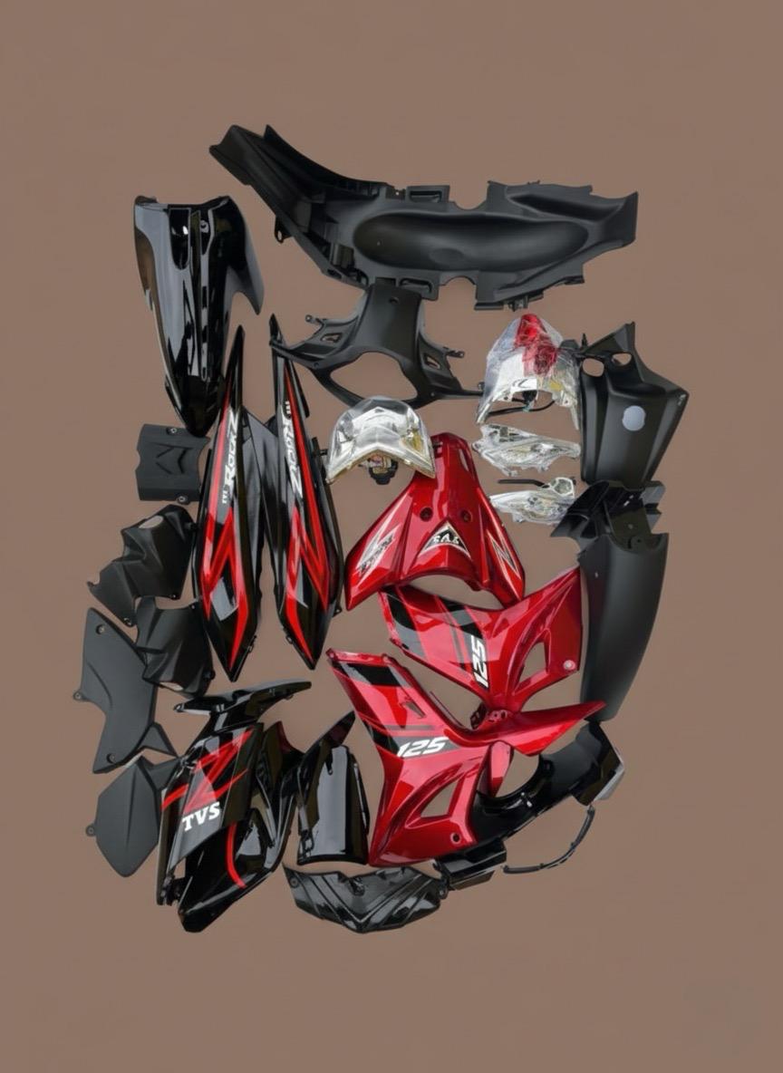 Carénages de moto TVS