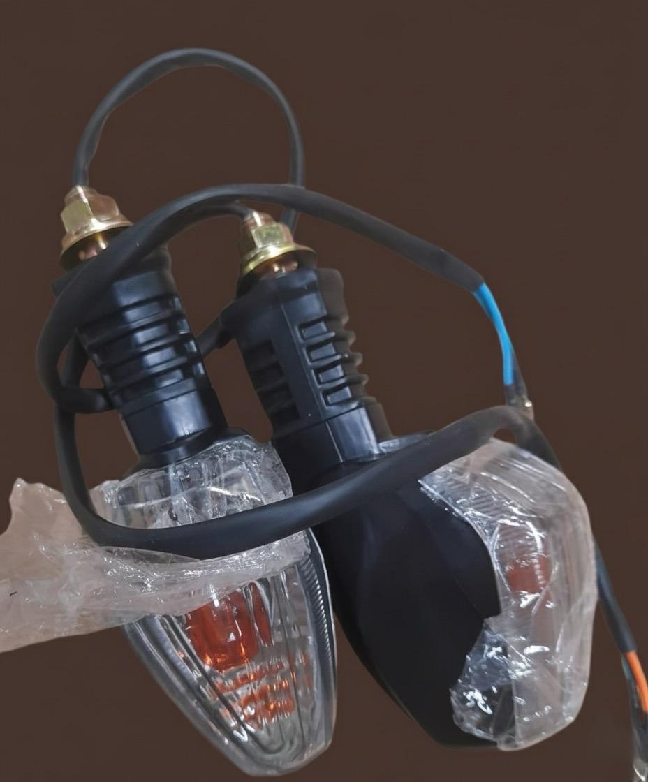Paire de clignotants moto