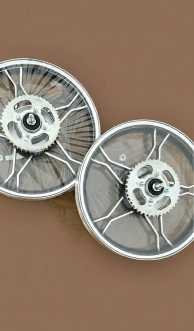 Roues dentées de vélo