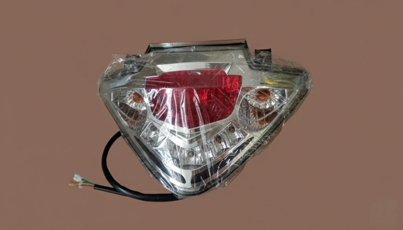 Feu arrière de moto