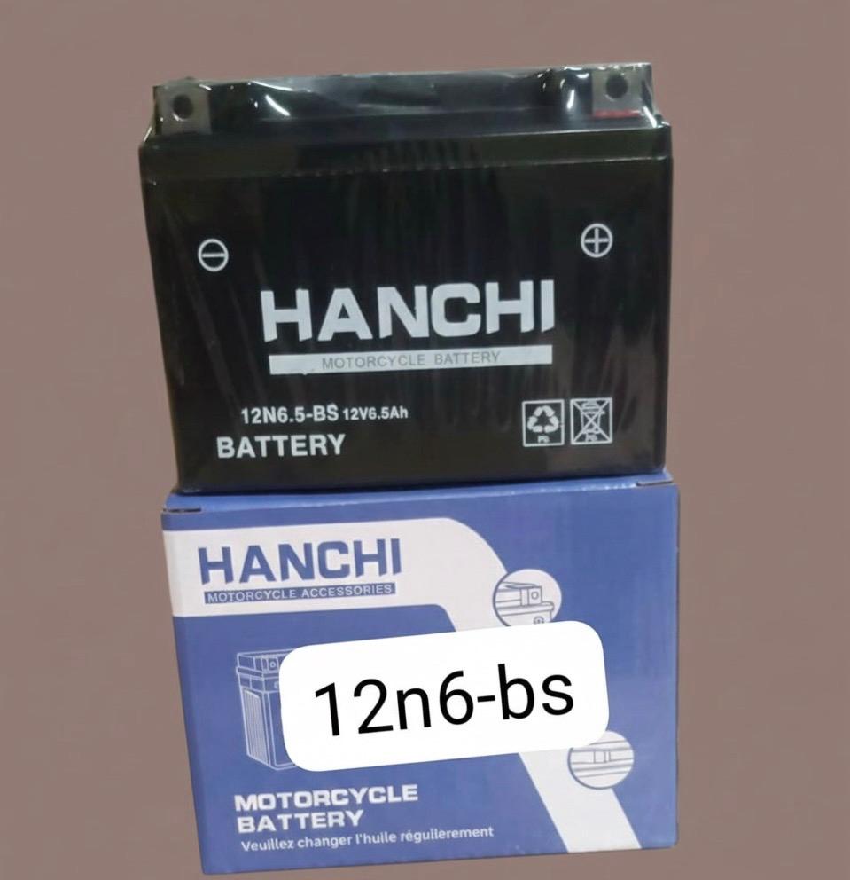 Batterie moto Hanchi 12N6.5-BS
