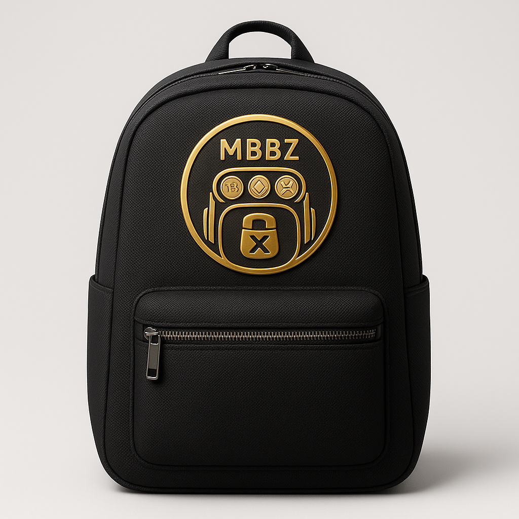 MBBZ Black Backpack