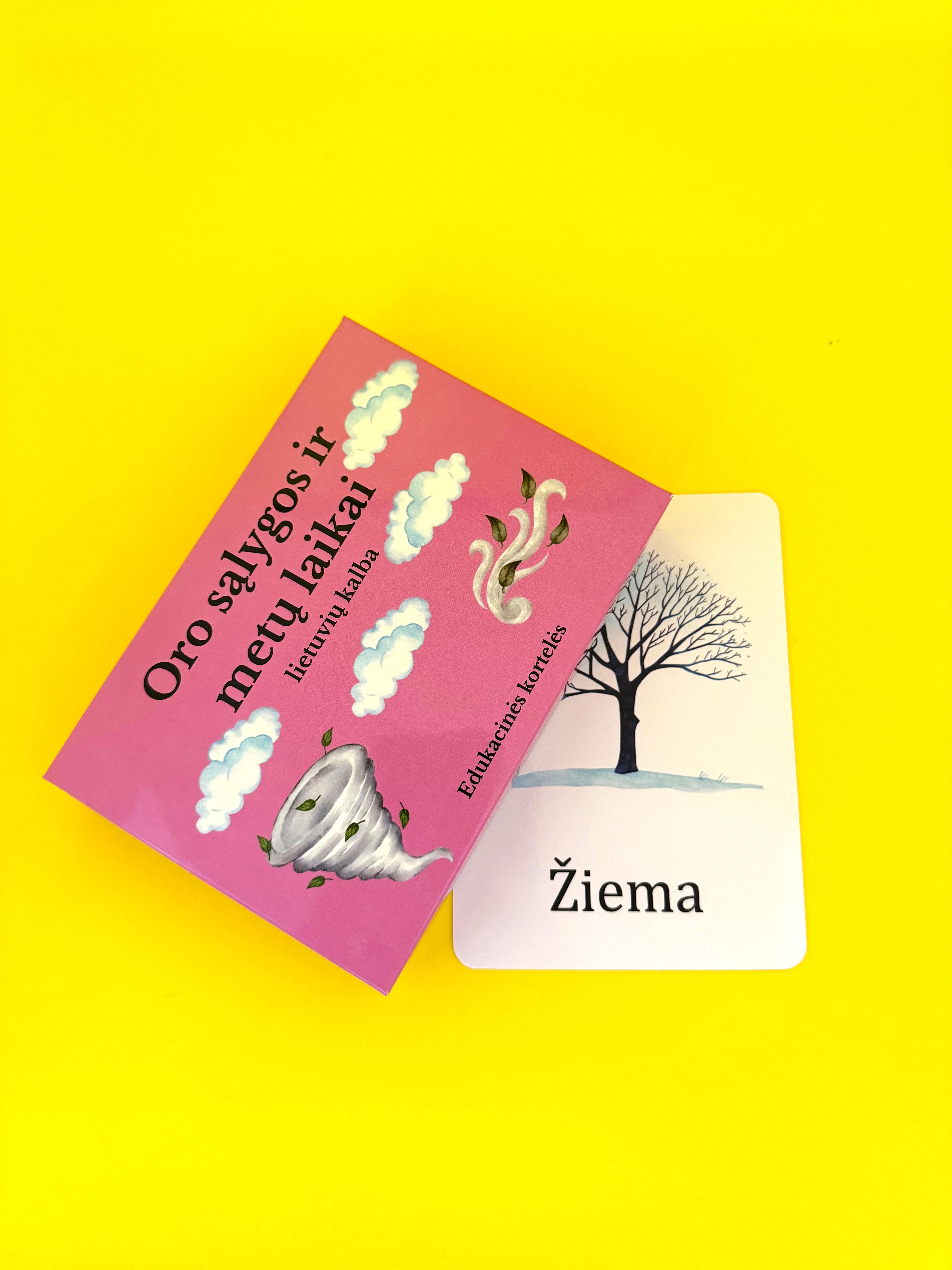 Oro sąlygos ir metų laikai lietuvių kalba