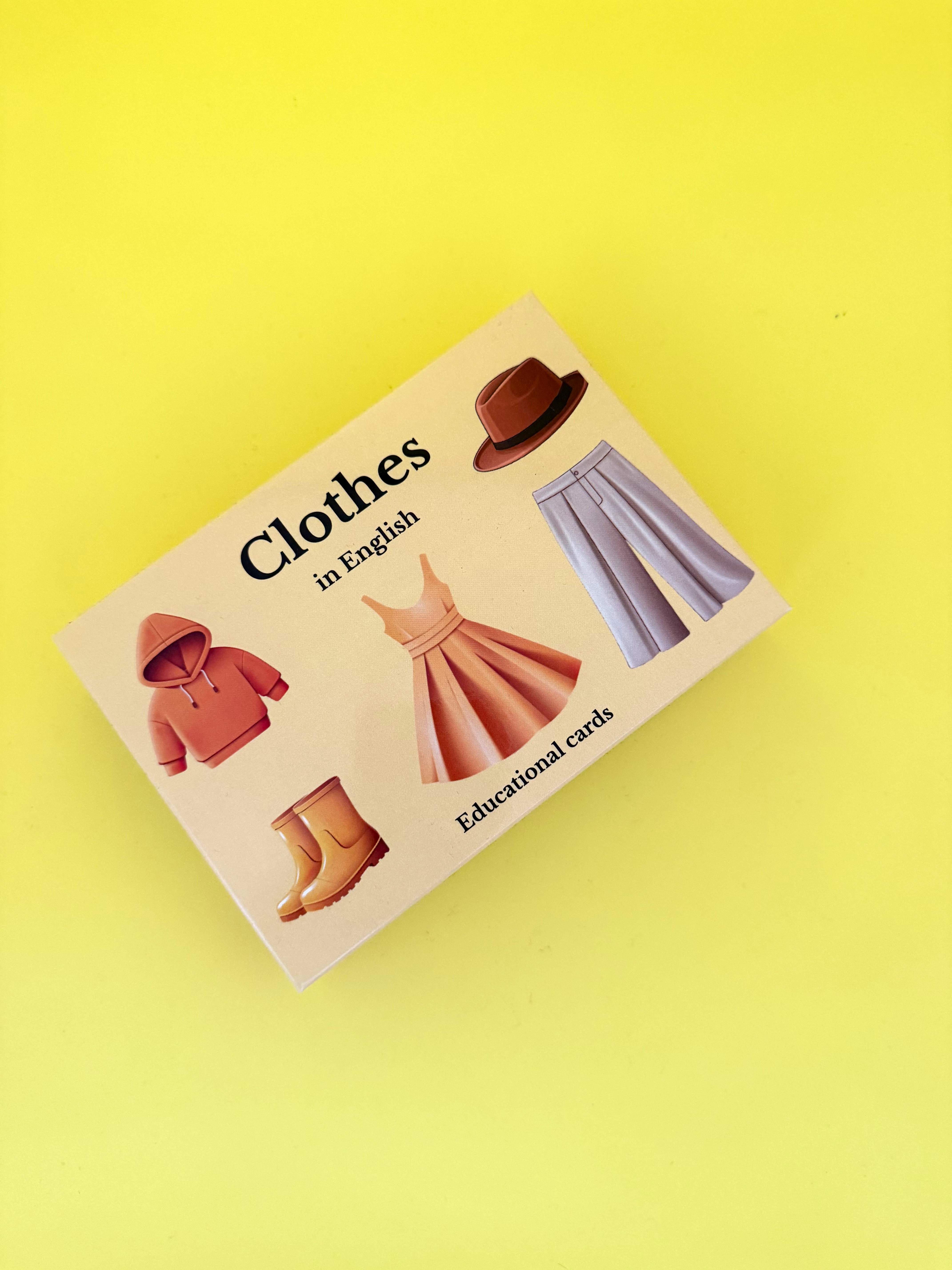 Drabužiai anglų kalba