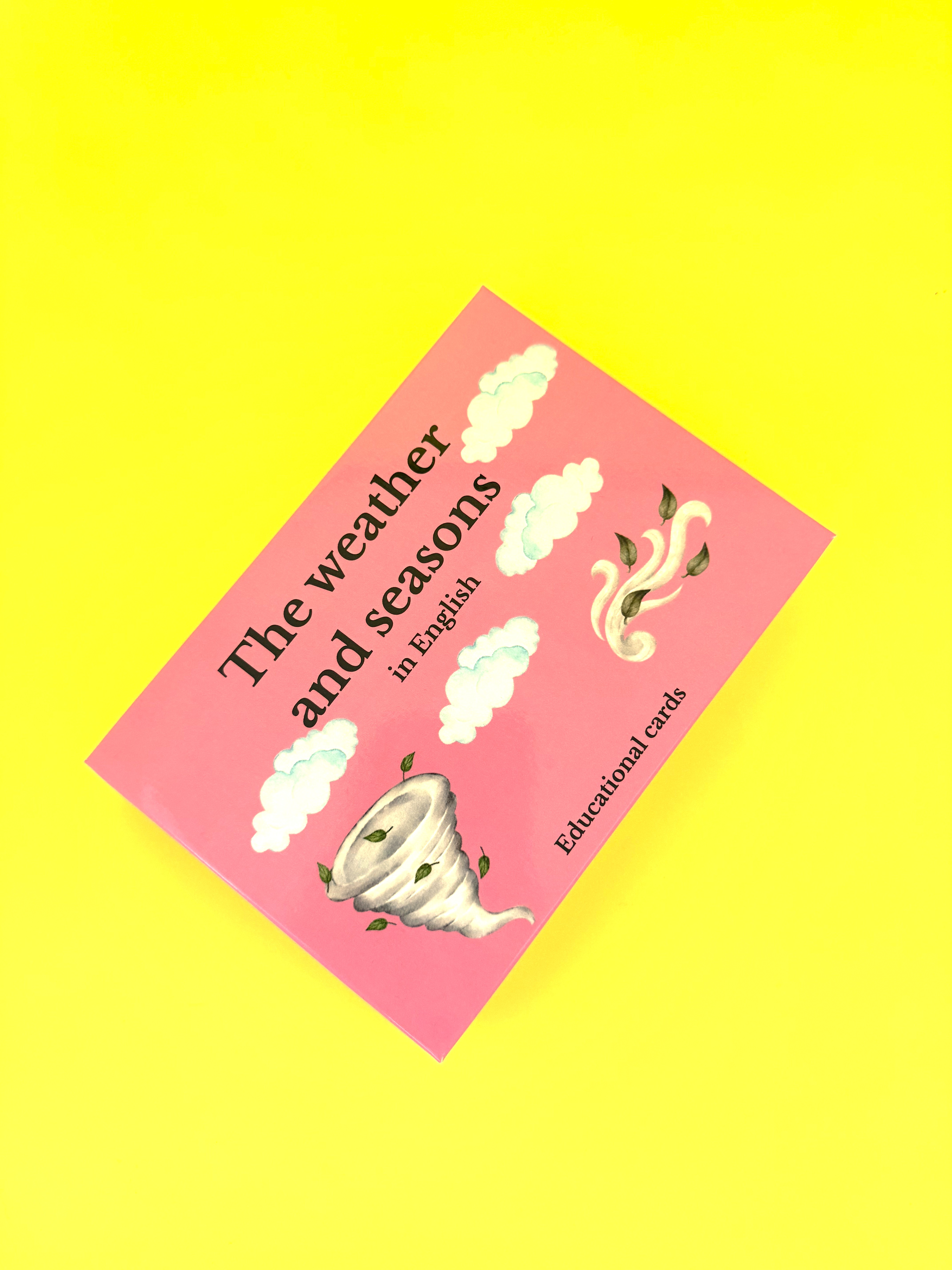 Oro sąlygos ir metų laikai anglų kalba