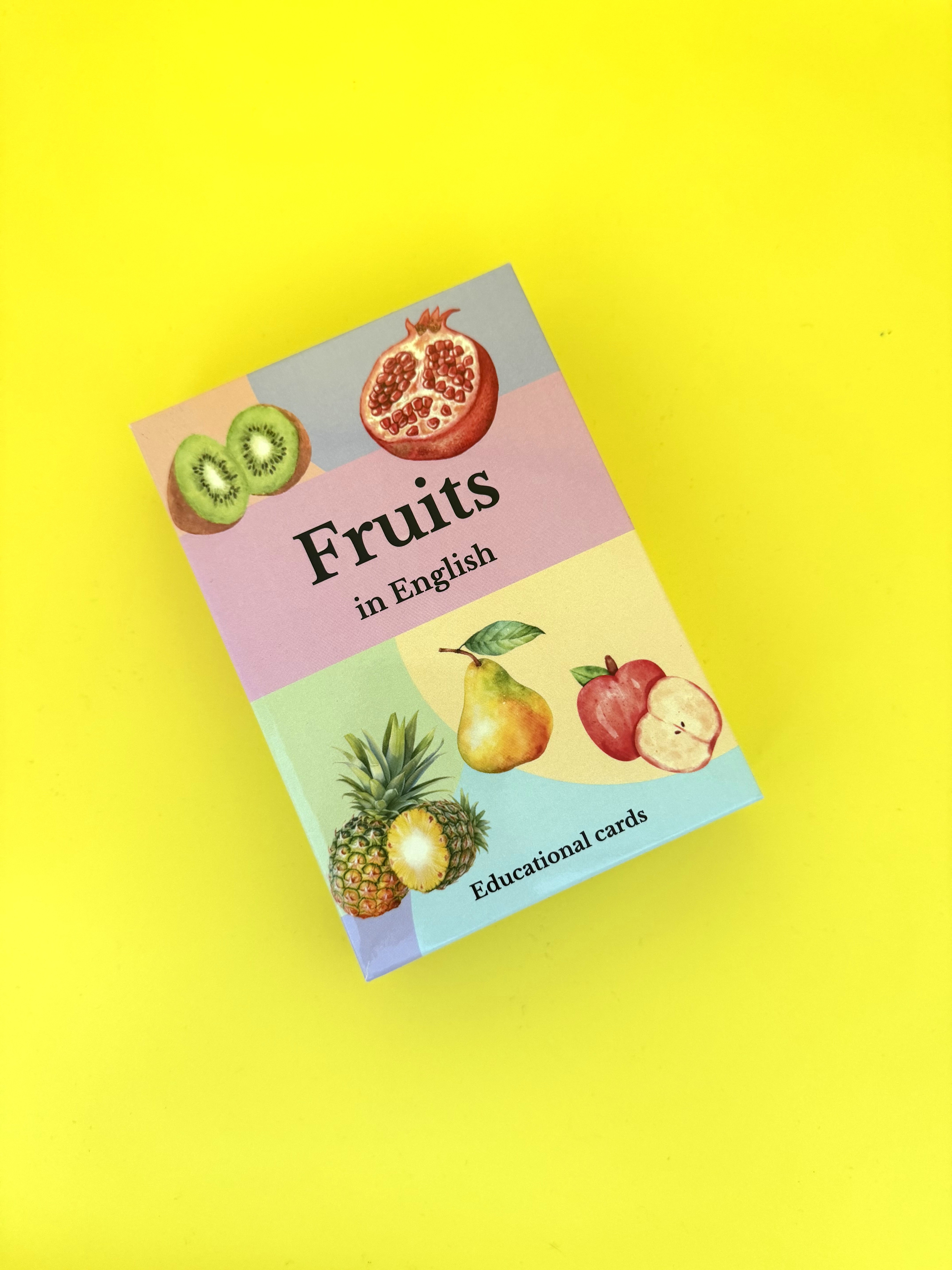 Vaisiai anglų kalba