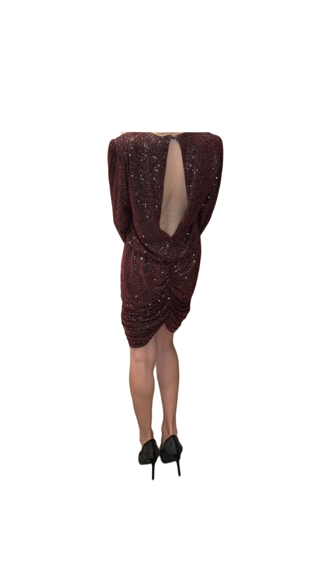 RETROFETE FLYNN RUCHED PLUM