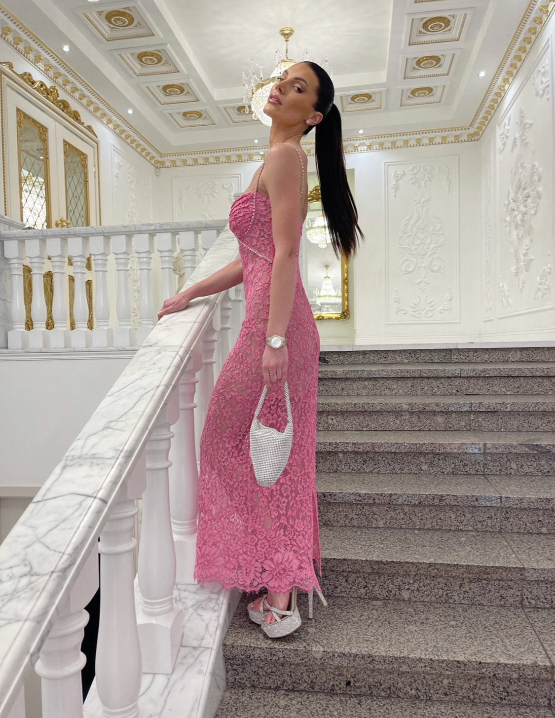 SELF-PORTRAIT PASTEL PINK