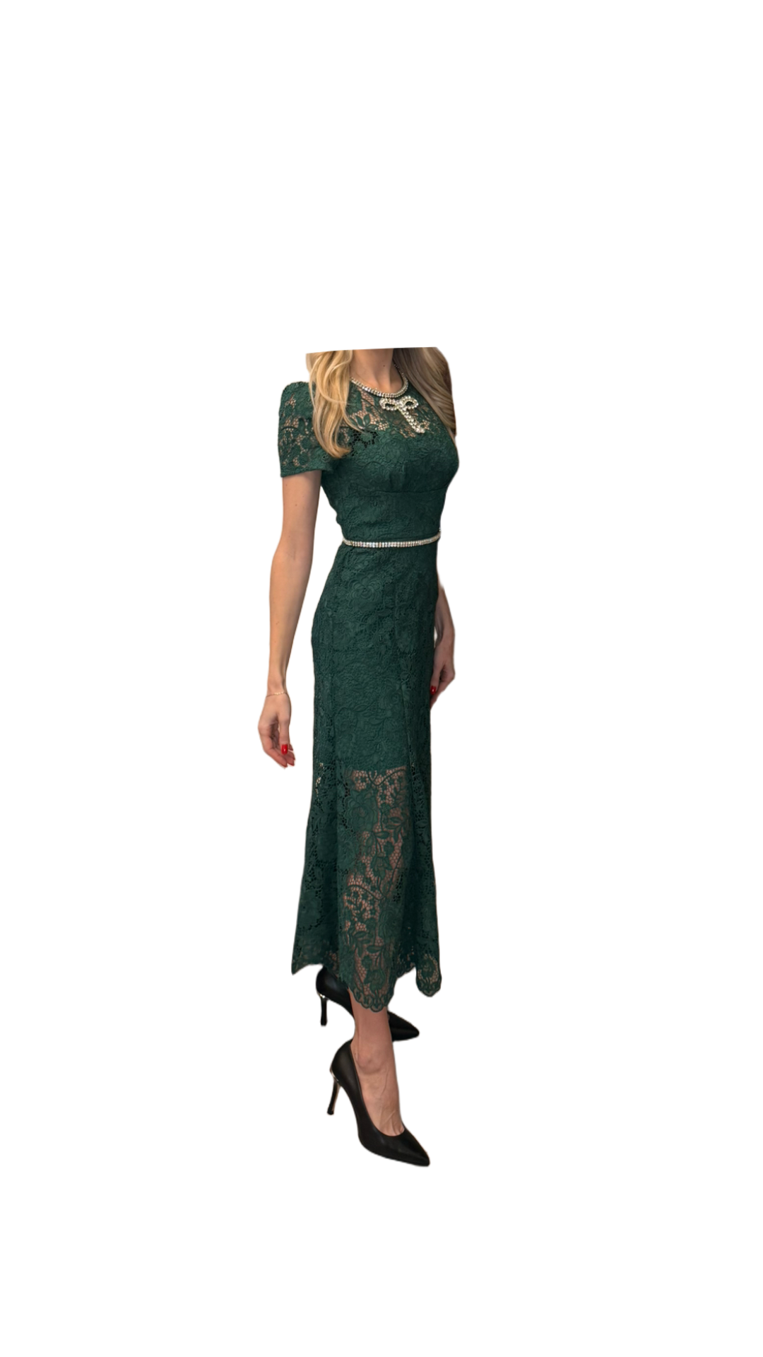 SELF-PORTRAIT DEEP GREEN CRYSTAL