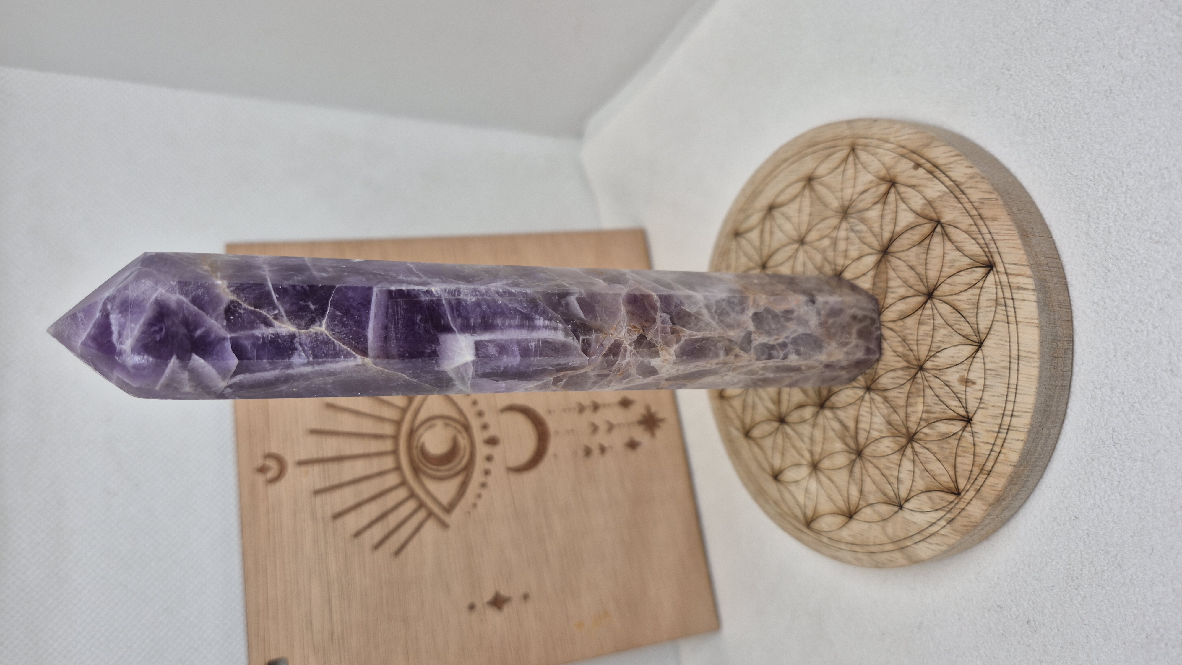 Grande pointe en Améthyste