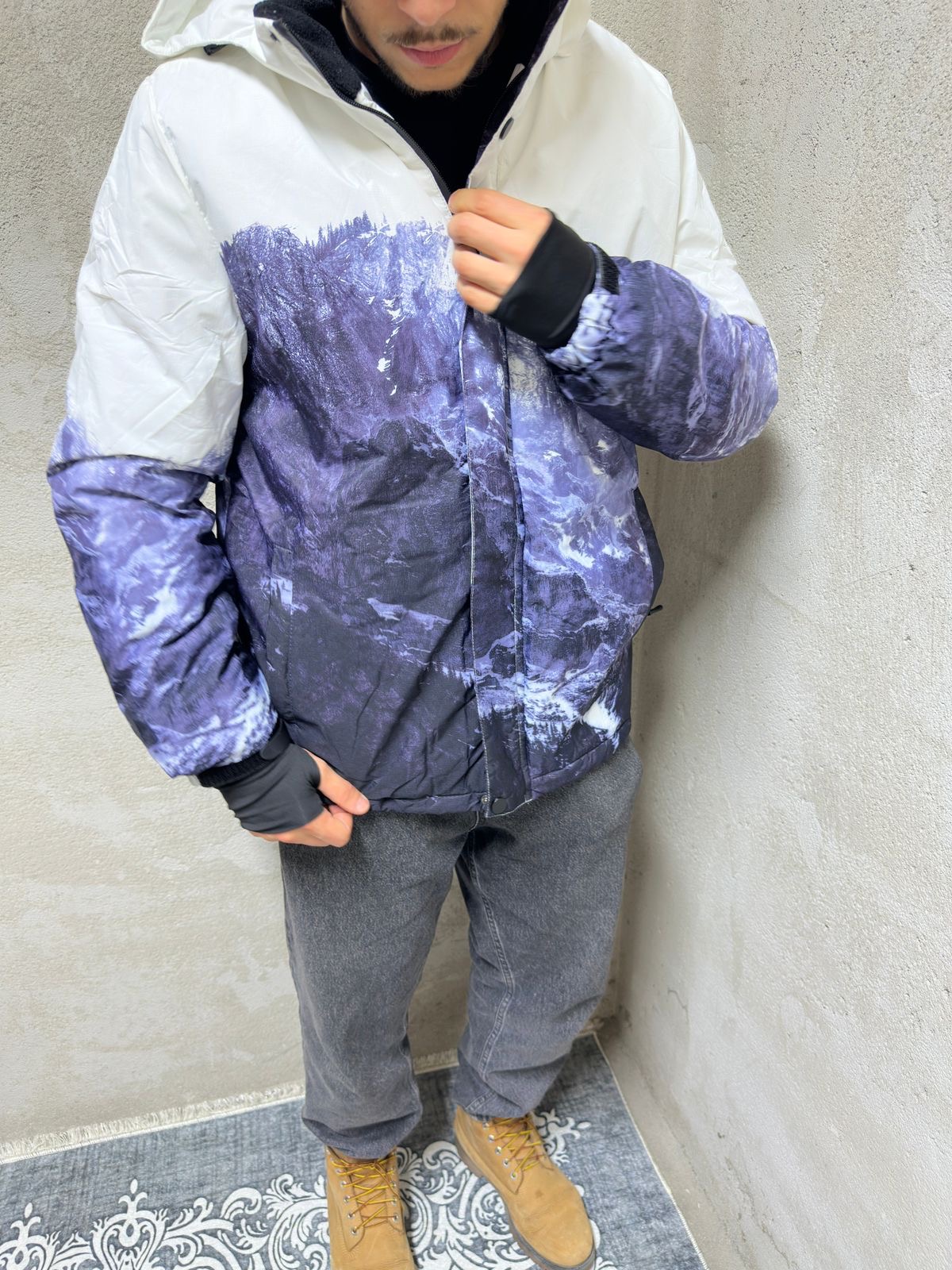 Jakne - Winter Graphic Puffer Jacket