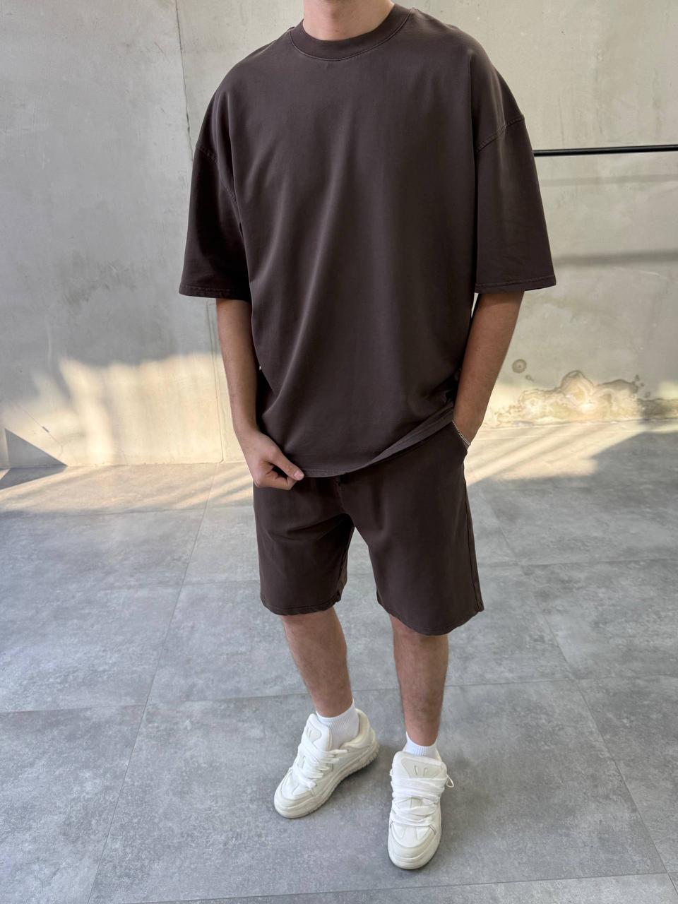 Men's Oversized T-Shirt & Shorts Set