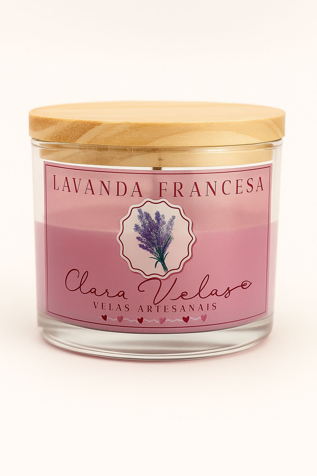 Vela de Lavanda Francesa