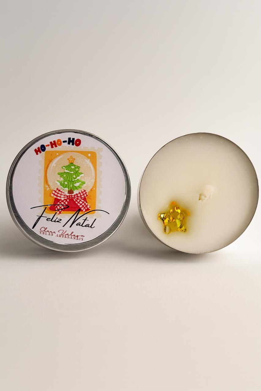 Vela aromática Feliz Natal