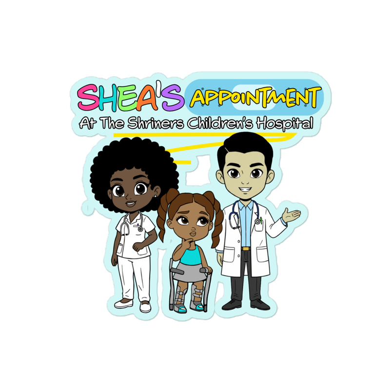 Shea's Hospital Visit Sticker