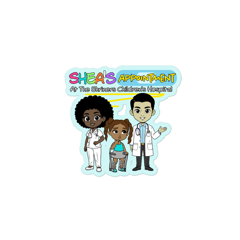 Shea's Hospital Visit Sticker