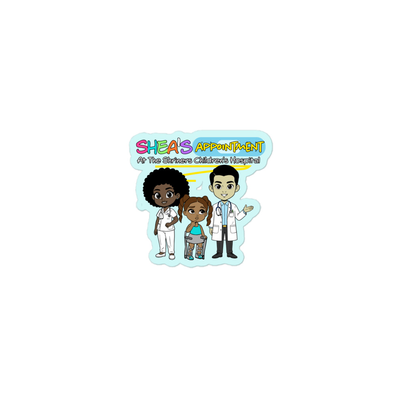 Shea's Hospital Visit Sticker