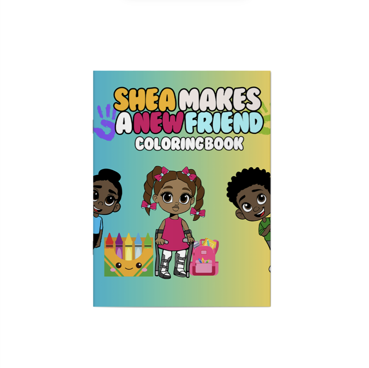 Shea Makes a New Friend Coloring Book