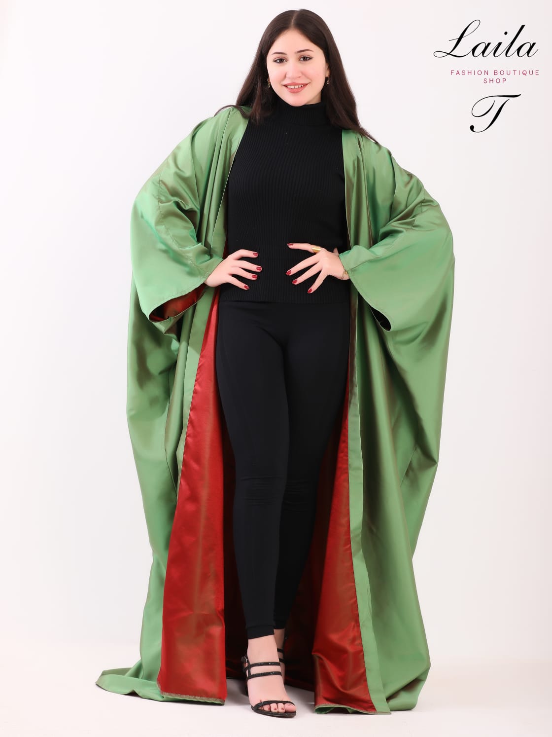 Taffeta abaya