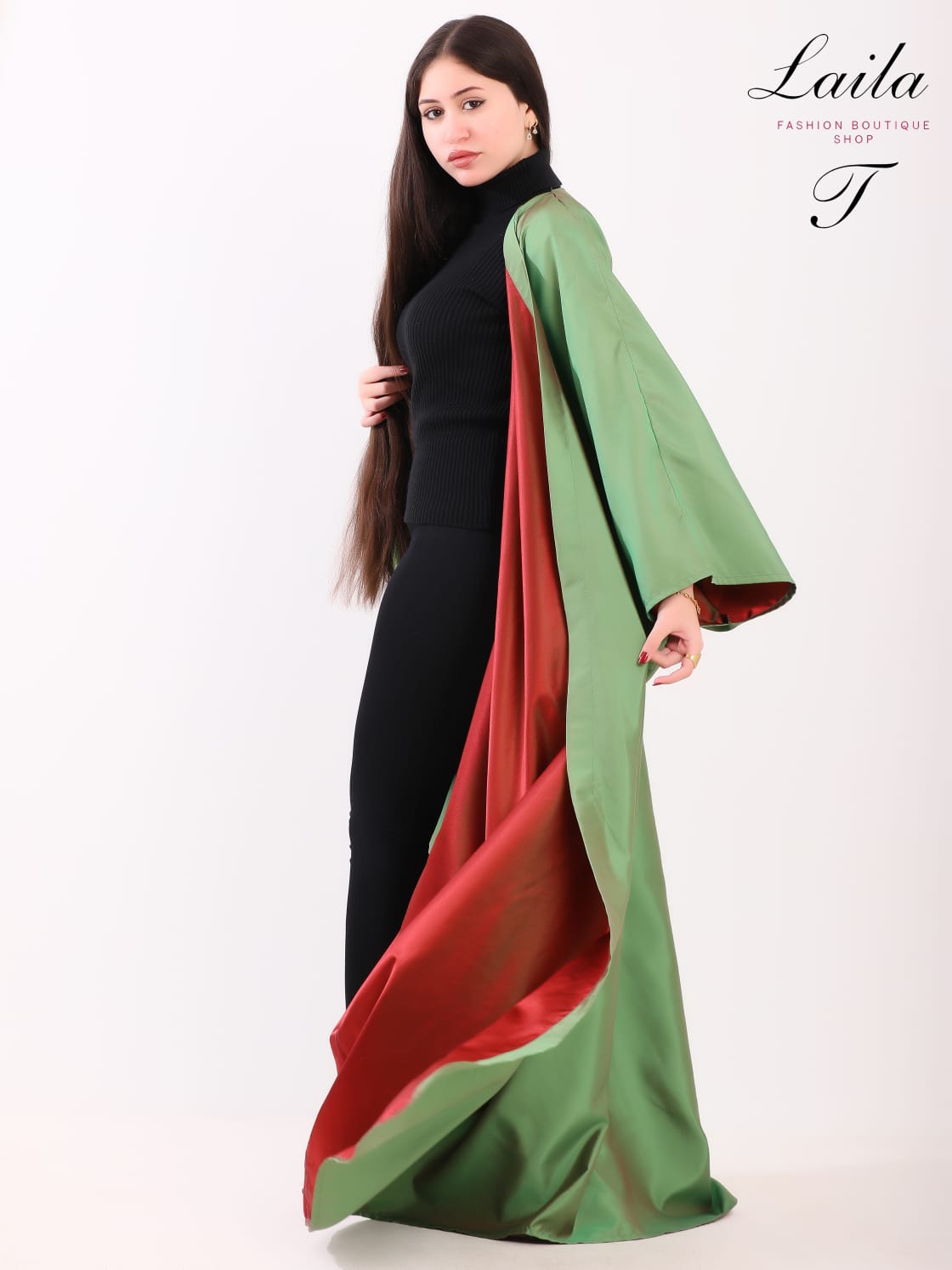 Taffeta abaya