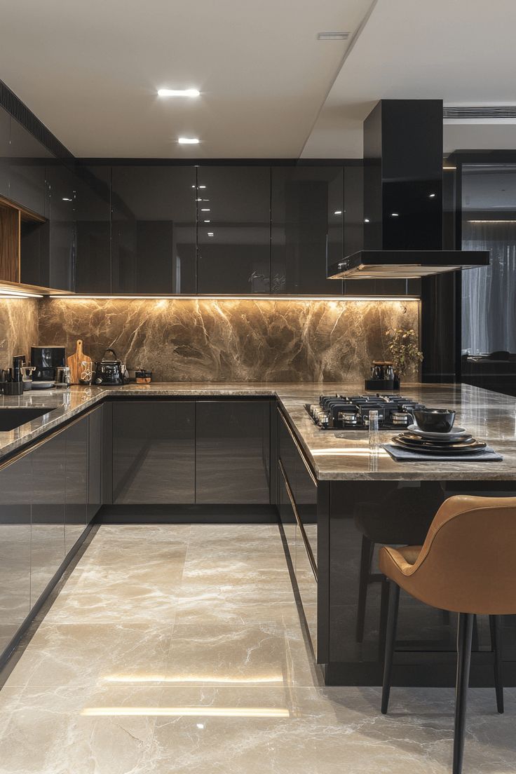 Modern Luxury Kitchen Set