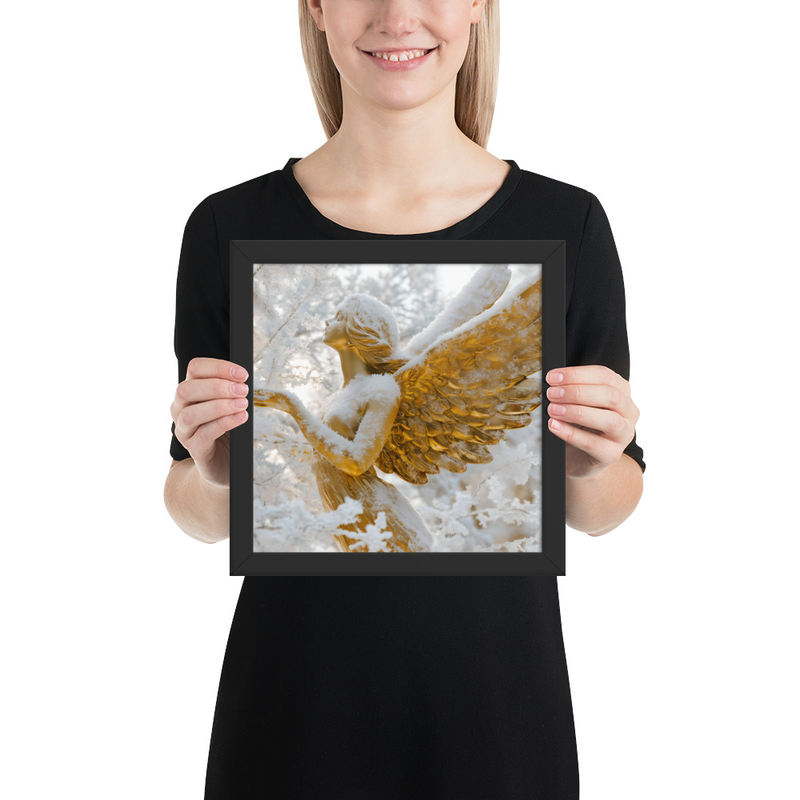 Raguel Premium Luster Photo Paper Framed Poster 
