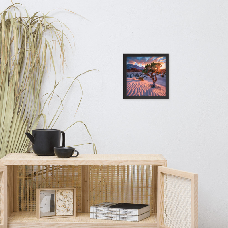 Desert Landscape Art Print
