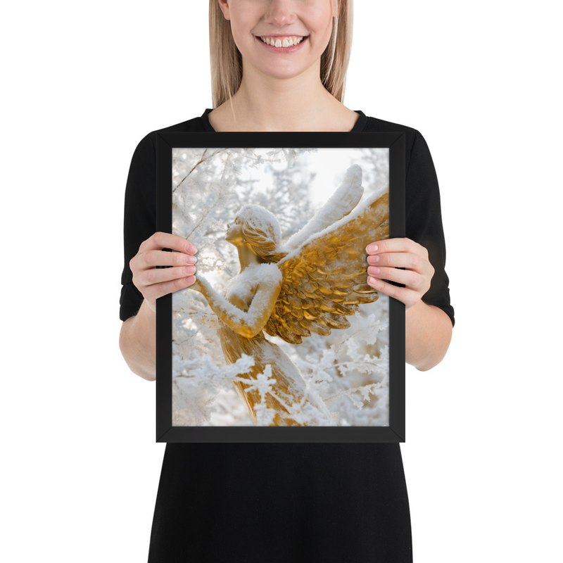 Raguel Premium Luster Photo Paper Framed Poster 