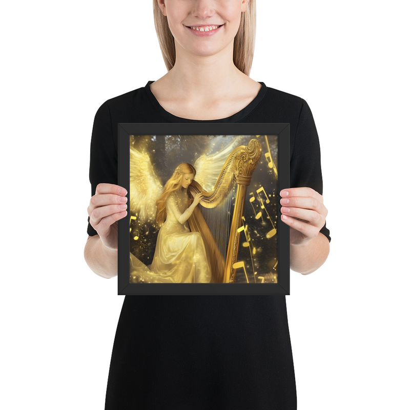 Dominion Halo Premium Luster Photo Paper Framed Poster 