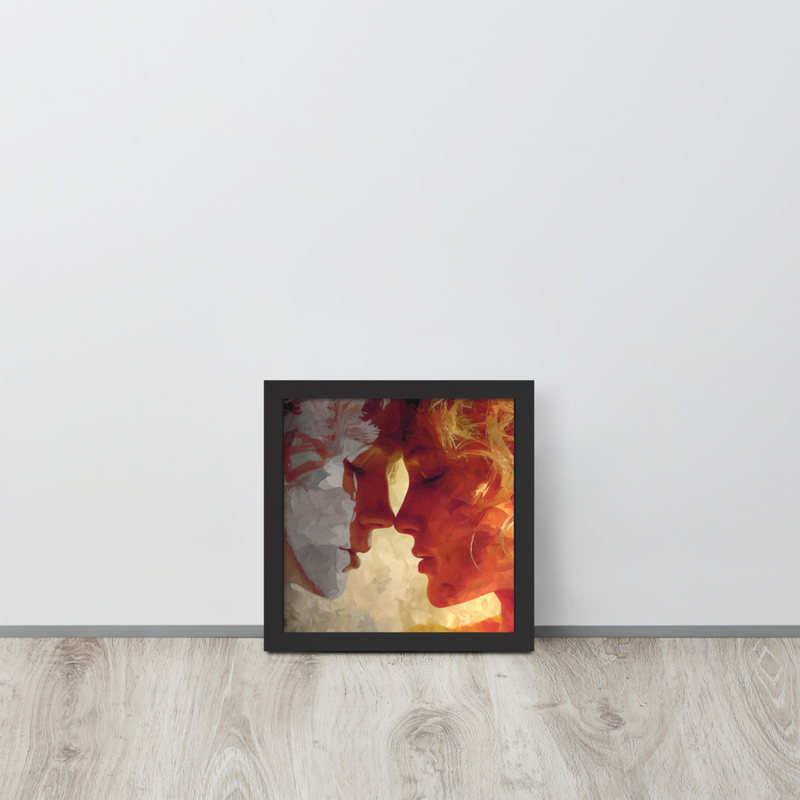 Be one Premium Luster Photo Paper Framed Poster 