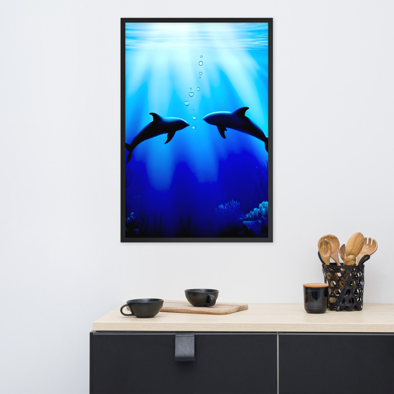 Forever Bond Premium Luster Photo Paper Framed Poster