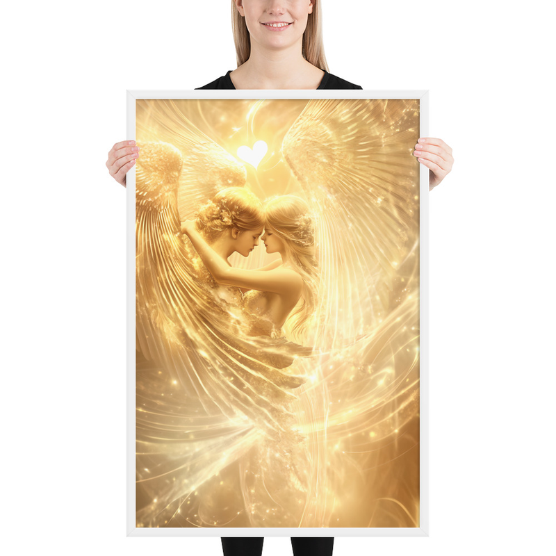 Virtue Ember Premium Luster Photo Paper Framed Poster