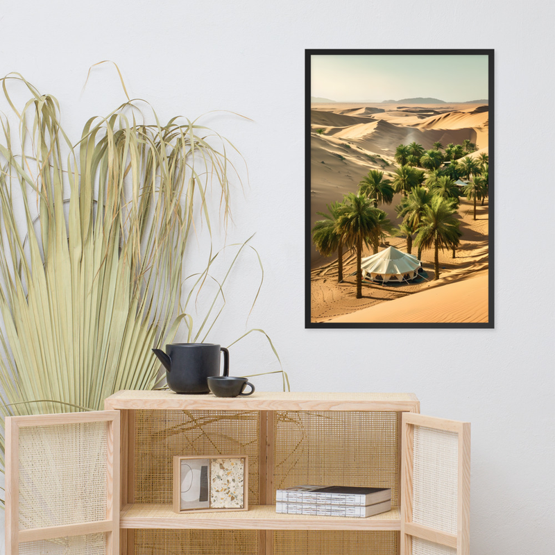 Desert Stories Premium Luster Photo Paper Framed Poster