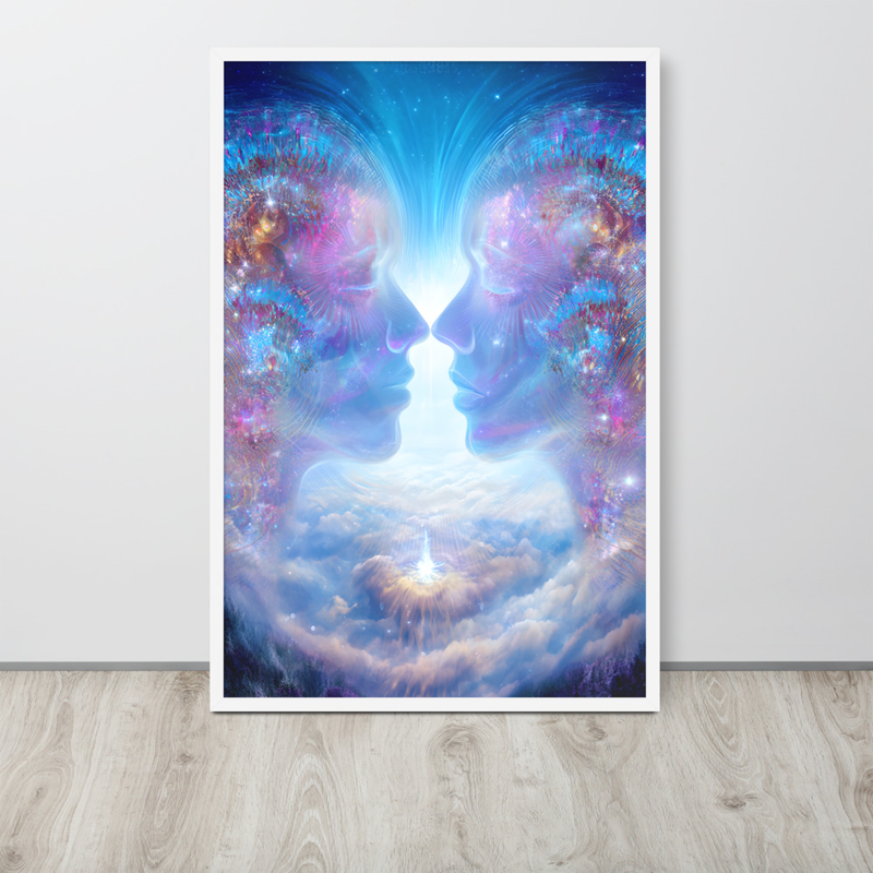 Universal Love Premium Luster Photo Paper Framed Poster