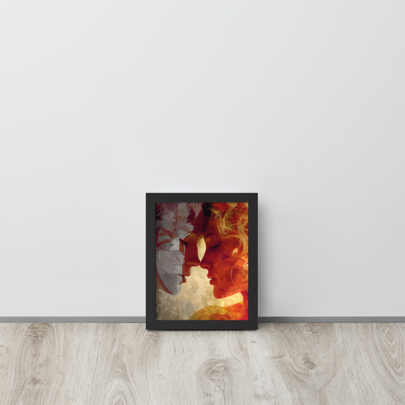 Be one Premium Luster Photo Paper Framed Poster 