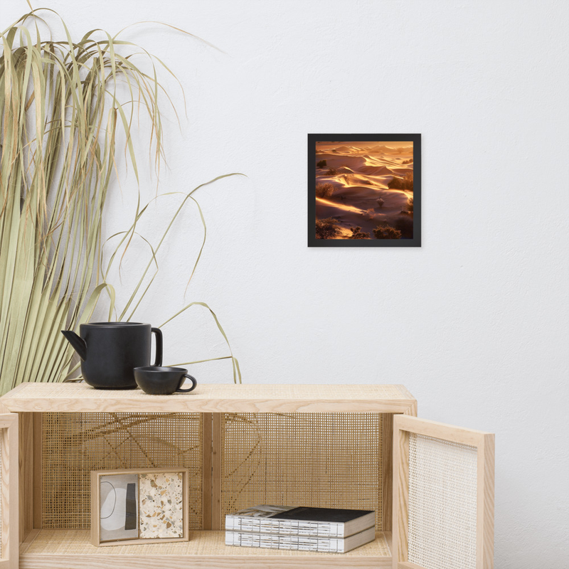 Dune Dream Premium Luster Photo Paper Framed Poster 