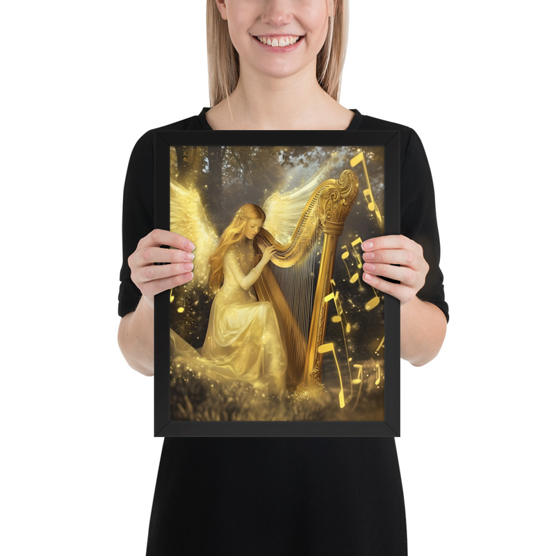 Dominion Halo Premium Luster Photo Paper Framed Poster 