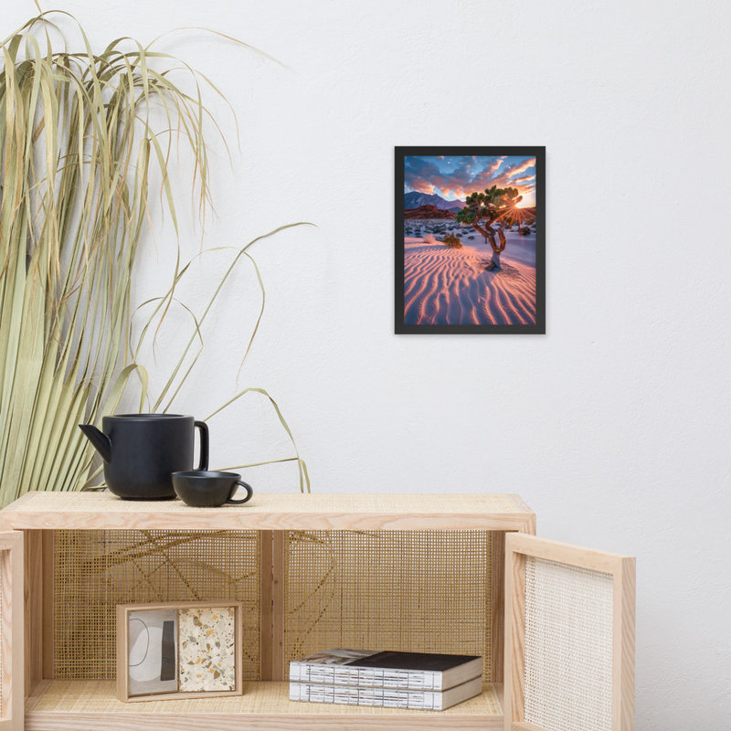 Desert Landscape Art Print
