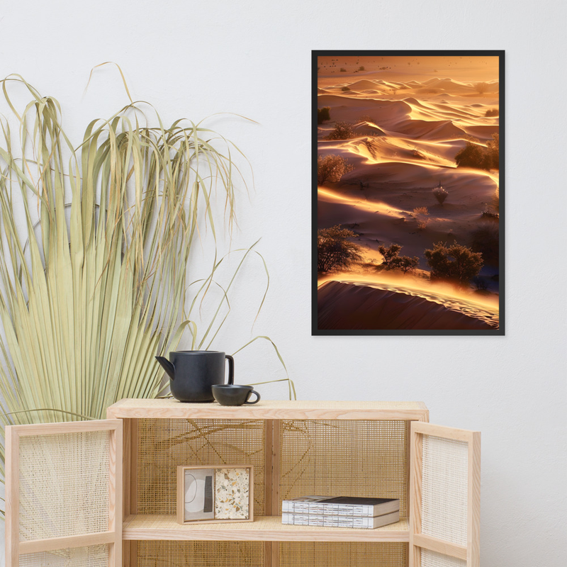 Dune Dream Premium Luster Photo Paper Framed Poster