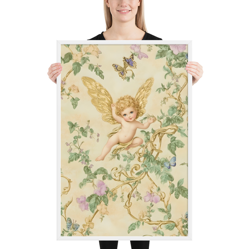 Dominion Halo Premium Luster Photo Paper Framed Poster