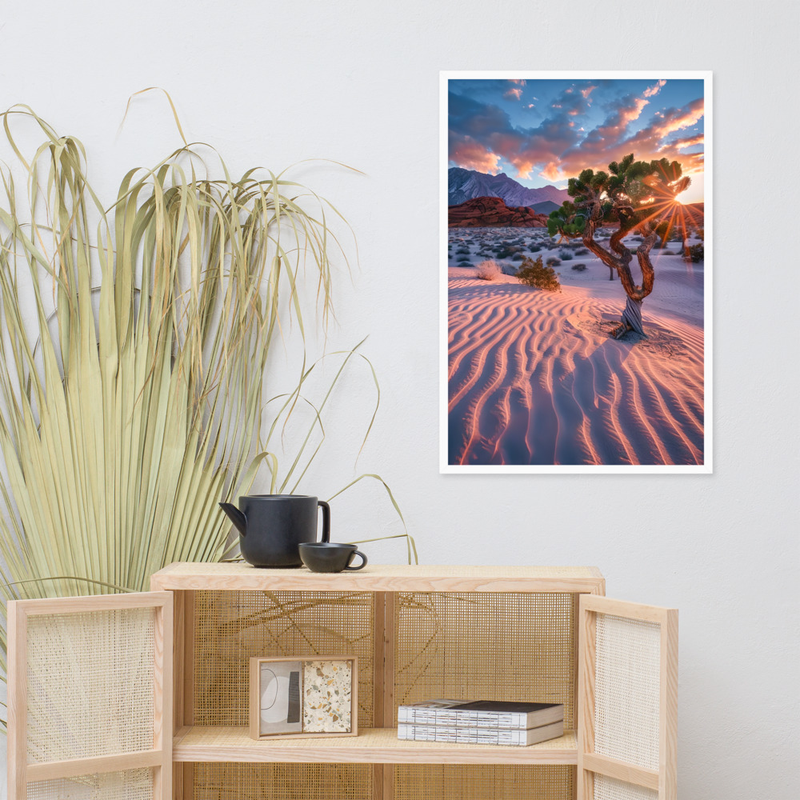 Desert Landscape Art Print
