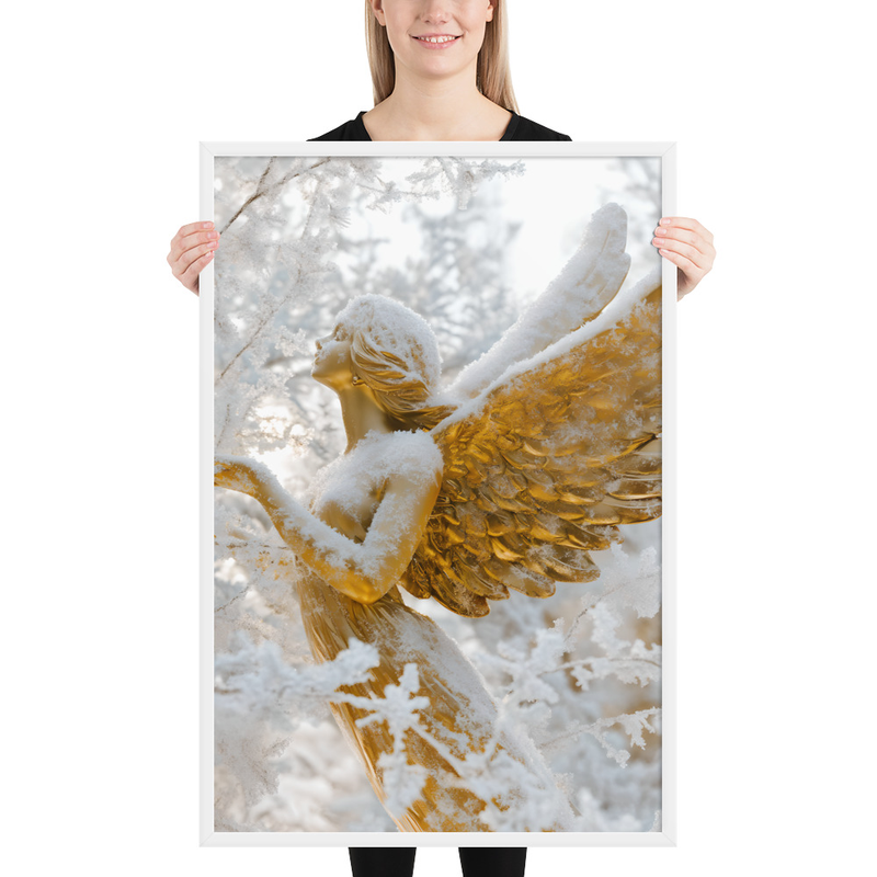 Raguel Premium Luster Photo Paper Framed Poster