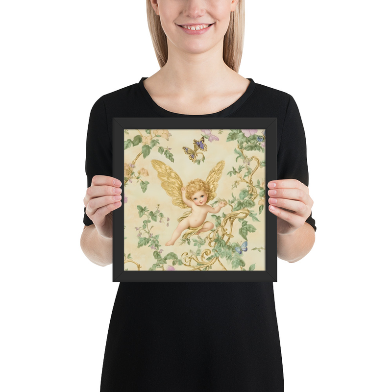 Dominion Halo Premium Luster Photo Paper Framed Poster 