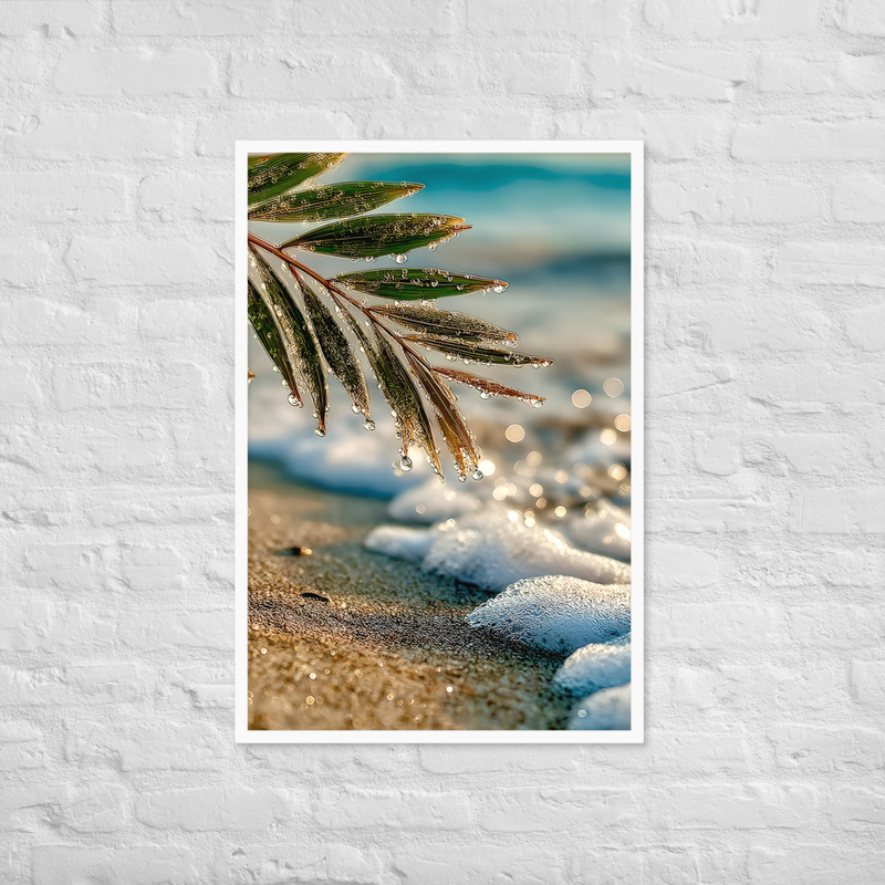 Rossy Premium Luster Photo Paper Framed Poster